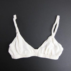 Pansy x Lauren Manoogian cashmere bra